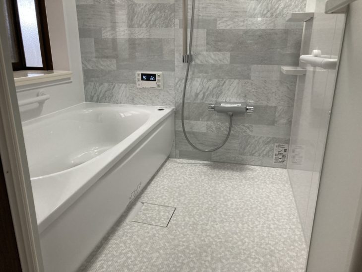 お風呂リフォーム・TOTOサザナ／静岡県伊豆市本立野