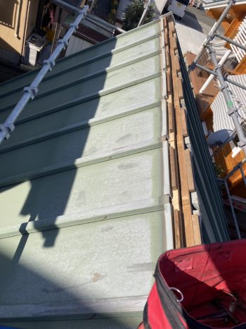 棟板金交換工事｜静岡県伊豆の国市K様邸