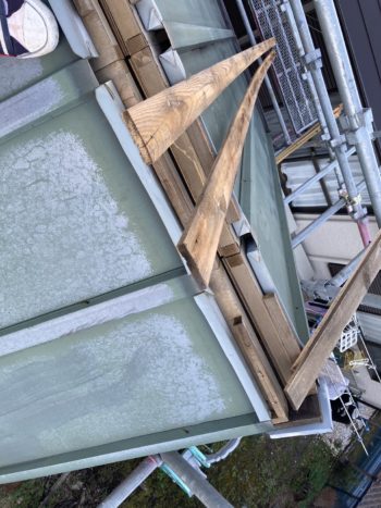 棟板金交換工事｜静岡県伊豆の国市K様邸