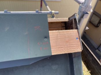 棟板金交換工事｜静岡県伊豆の国市K様邸