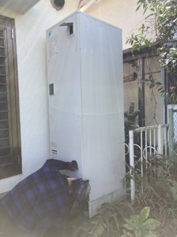 エコキュート交換工事／静岡県三島市長伏