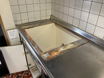 ビルトインガスコンロ交換工事/静岡県三島市谷田