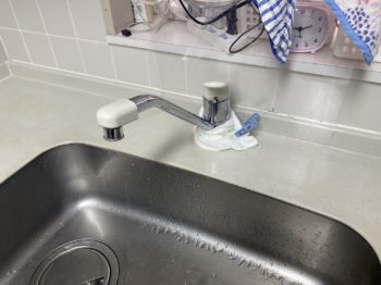 水栓交換工事（キッチン・シャワー）／静岡県三島市東本町