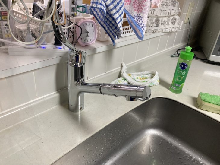 水栓交換工事（キッチン・シャワー）／静岡県三島市東本町