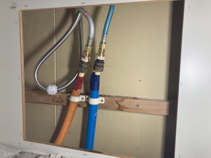 水栓交換工事（キッチン・シャワー）／静岡県三島市東本町