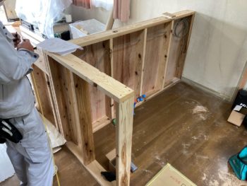 パナホームの対面キッチンリフォーム│沼津市