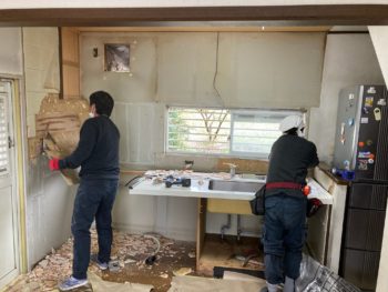 パナホームの対面キッチンリフォーム│沼津市