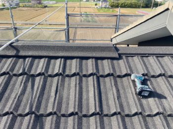 外装改修工事　屋根カバー工事・外壁塗装｜静岡県函南町肥田