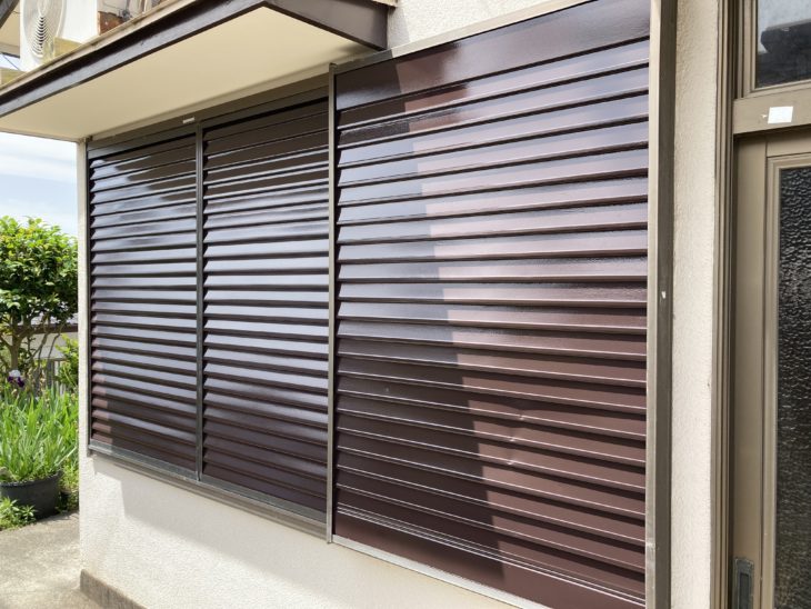 雨戸塗装｜静岡県函南町平井