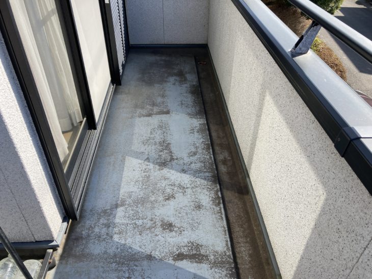 ベランダ防水工事｜静岡県三島市佐野見晴台