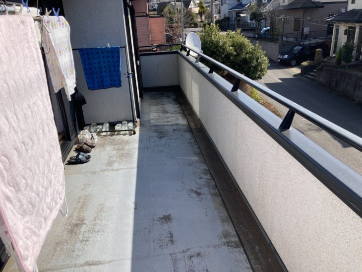 ベランダ防水工事｜静岡県三島市佐野見晴台