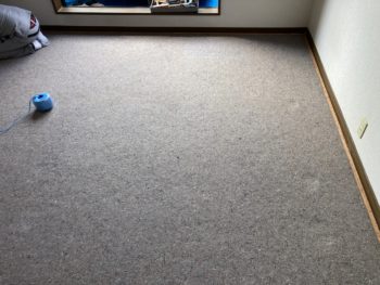 カーペット貼り換え工事｜静岡県三島市佐野見晴台
