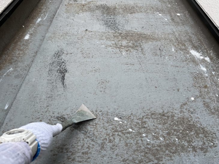 ベランダ防水工事｜静岡県三島市佐野見晴台