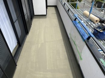 ベランダ防水工事｜静岡県三島市佐野見晴台