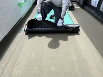 ベランダ防水工事｜静岡県三島市佐野見晴台