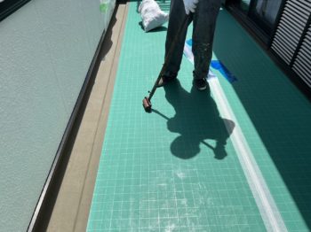 ベランダ防水工事｜静岡県三島市佐野見晴台