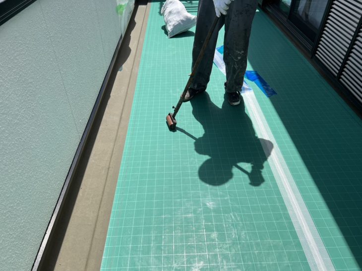 ベランダ防水工事｜静岡県三島市佐野見晴台
