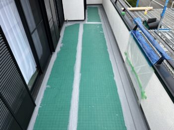 ベランダ防水工事｜静岡県三島市佐野見晴台