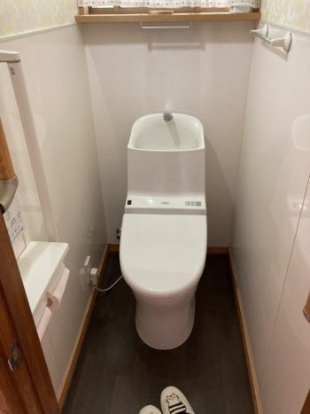TOTO一体型トイレZR1交換工事