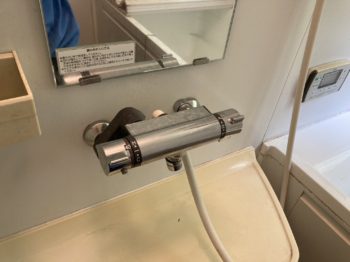 シャワー水栓交換工事｜静岡県伊豆の国市奈古谷