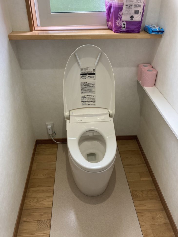 トイレ交換工事｜静岡県伊豆の国市四日町