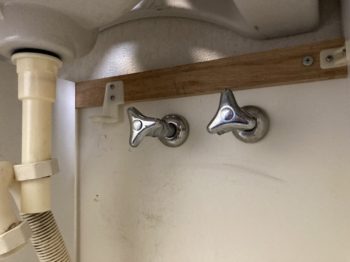 洗面化粧台・水栓交換工｜静岡県三島市東大場Ｔ様邸