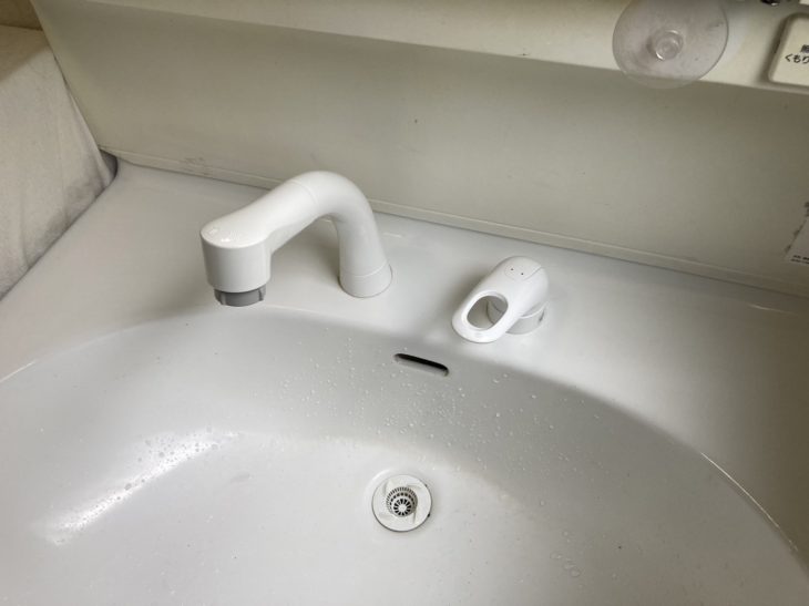 洗面化粧台・水栓交換工｜静岡県三島市東大場Ｔ様邸