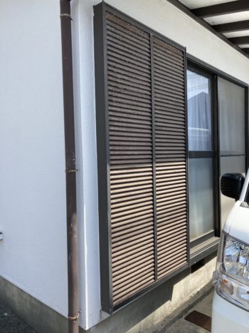 戸袋増し貼り工事｜静岡県沼津市原