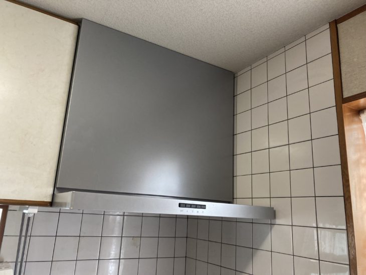 レンジフード交換工事｜静岡県函南町A様邸