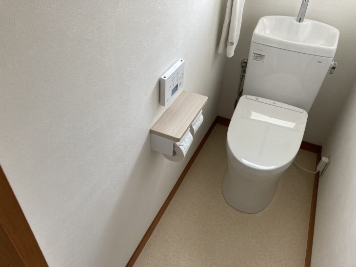 トイレ交換工事｜静岡県函南町A様邸