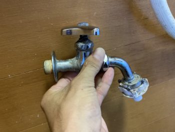 洗濯水栓交換｜静岡県伊豆の国市韮山山木