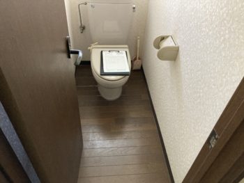 2Ｆトイレ、2Ｆ洗面化粧台交換工事｜静岡県函南町柏谷