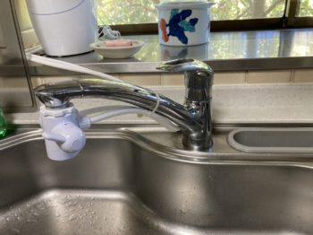 キッチン水栓交換工事｜静岡県伊豆の国市小坂