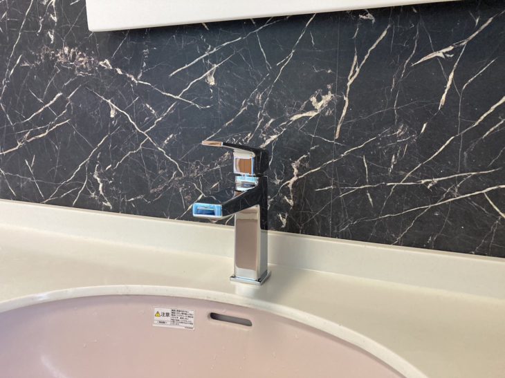 洗面水栓交換工事｜静岡県伊豆の国市吉田