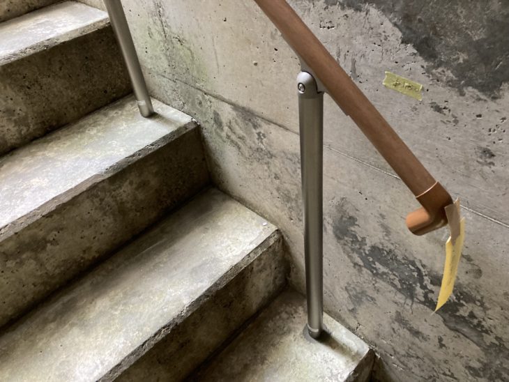 外部階段手すり工事｜静岡県三島市