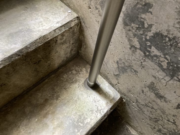 外部階段手すり工事｜静岡県三島市