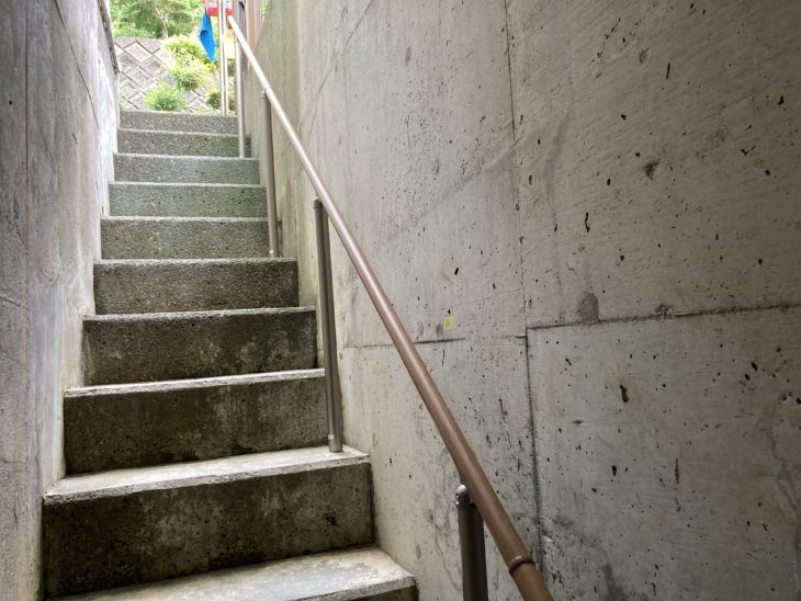 外部階段手すり工事｜静岡県三島市