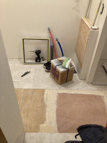 洗面所改修工事｜静岡県三島市本町