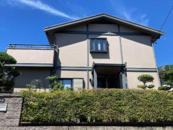 外壁塗装工事｜静岡県伊豆の国市北江間