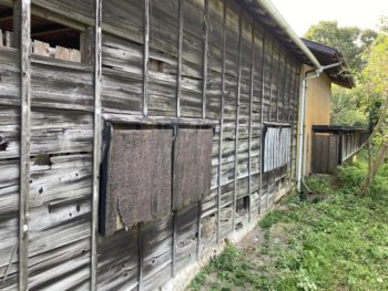 物置ポリカ張り｜静岡県伊豆の国市奈古谷