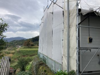 離れ　屋根・外壁塗装工事｜静岡県伊豆市本柿木