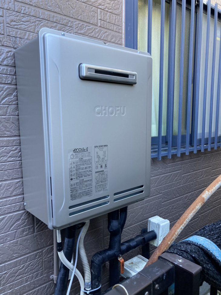 ガス給湯器交換工事｜静岡県沼津市大岡