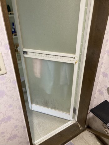浴室のドアの鍵が壊れた｜静岡県伊豆の国市韮山多田Ｉ様邸
