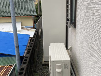 10万円の補助金を活用してエコキュート交換工事