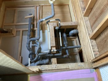 2階設置のユニットバス交換リフォーム工事｜静岡県伊豆市上白岩