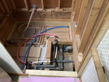 2階設置のユニットバス交換リフォーム工事｜静岡県伊豆市上白岩