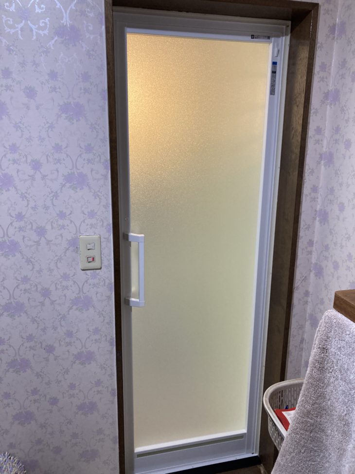 浴室のドアの鍵が壊れた｜静岡県伊豆の国市韮山多田Ｉ様邸