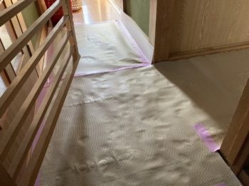 使っていない2階洋間を里帰りの居住スペースにリフォーム｜静岡県