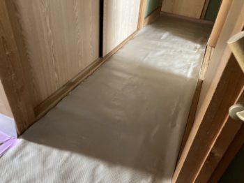 使っていない2階洋間を里帰りの居住スペースにリフォーム｜静岡県