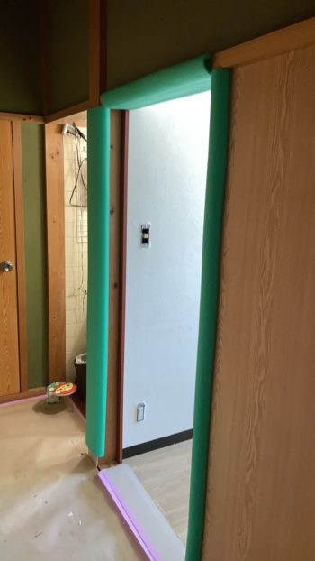 使っていない2階洋間を里帰りの居住スペースにリフォーム｜静岡県